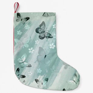 Petite Chaussette De Noël Motif papillon 9