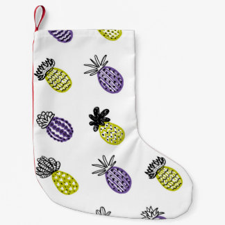 Petite Chaussette De Noël Motif sans ananas