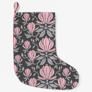 Petite Chaussette De Noël Motif sans couture dessinée à la main avec des f