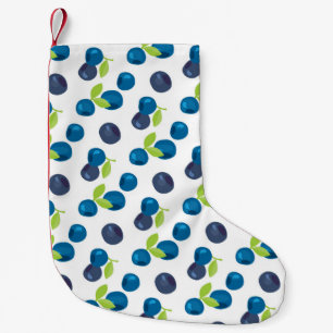 Petite Chaussette De Noël Motif sans joint avec baies