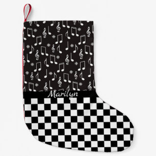 Petite Chaussette De Noël Musique et tableau de bord personnalisé