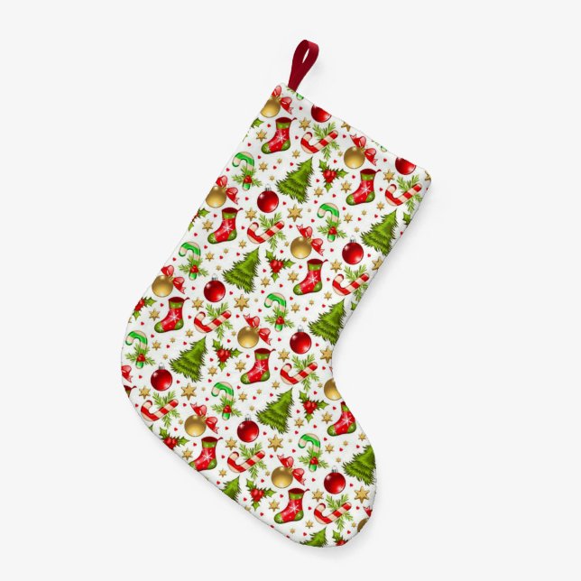 Petite Chaussette De Noël Noël (Devant (Accrochage))