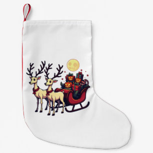 Petite Chaussette De Noël Noël à Halloween Reindeer Citrouille présente