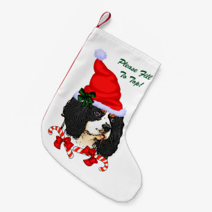 Petite Chaussette De Noël Noël cavalier d'épagneul du Roi Charles