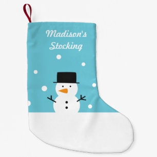 Petite Chaussette De Noël Noël De Neige D'Hiver Aux Enfants