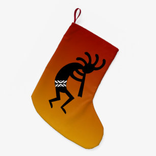Petite Chaussette De Noël Noël de Noël de sud-ouest de Kokopelli de couche