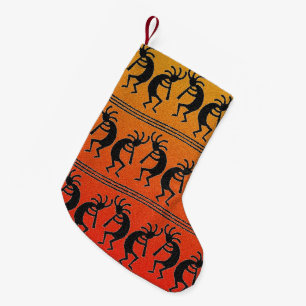 Petite Chaussette De Noël Noël de sud-ouest de Kokopelli de coucher du