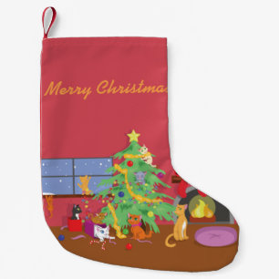 Petite Chaussette De Noël Noël des chatons