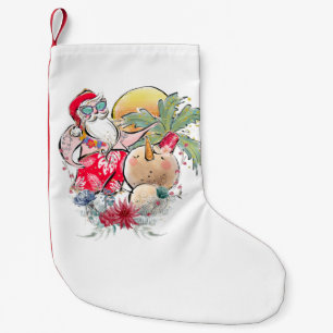 Petite Chaussette De Noël Noël du Sud   Hot Holly Jolly Santa Claus