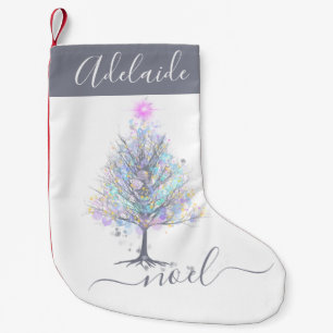 Petite Chaussette De Noël Noel élégant pastel de noël