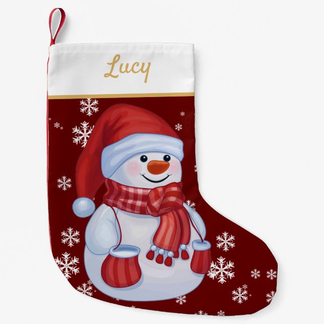 Petite Chaussette De Noël Noël magnifique (Devant)