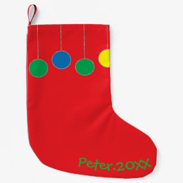 Petite Chaussette De Noël Noël Stocker "Joyeux ornements de Noël"