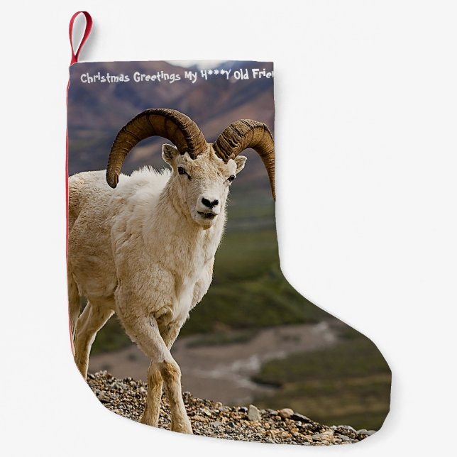 Petite Chaussette De Noël Noël Stocker Mon Miel Vieux Ami (Devant)