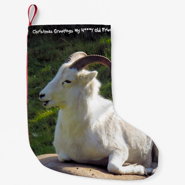 Petite Chaussette De Noël Noël Stocker Mon Miel Vieux Ami (Devant)