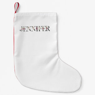 Petite Chaussette De Noël Nom Jennifer