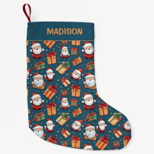 Petite Chaussette De Noël Nom personnalisé Noël Père Noël