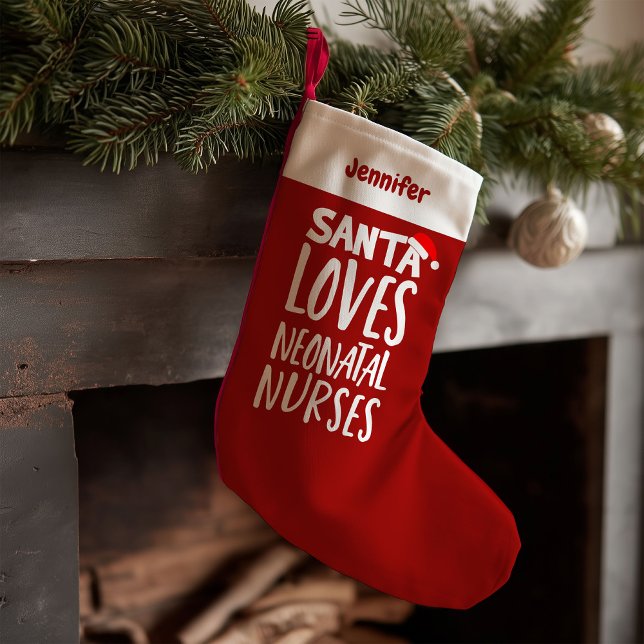 Petite Chaussette De Noël Nourriture néonatale drôle Noël (Créateur téléchargé)