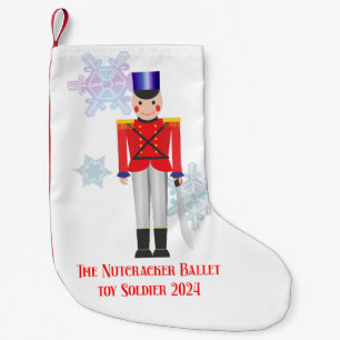 Petite Chaussette De Noël Nutcracker Jouet Soldat Noël Stocker