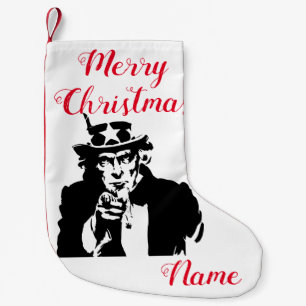 Petite Chaussette De Noël Oncle Sam veut vous Thunder_Cove 