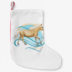 Petite Chaussette De Noël Palomino Quarter Horse