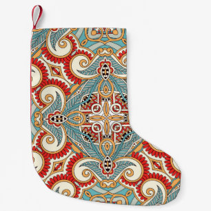 Petite Chaussette De Noël Papier peint à répétition graphique Vintage Abstra