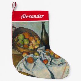 Petite Chaussette De Noël Paul Cezanne - Le panier des pommes