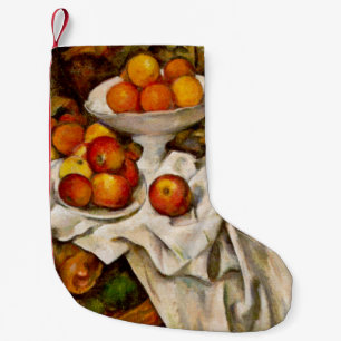 Petite Chaussette De Noël Paul Cezanne Pomples Oranges Impressionnisme
