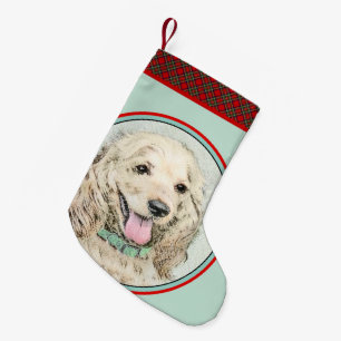Petite Chaussette De Noël Peinture à la boule de Cocker Spaniel - Art origin