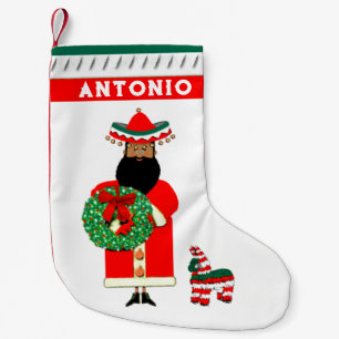 Petite Chaussette De Noël Père Noël mexicain