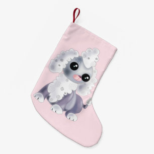 Petite Chaussette De Noël Petit Chiot mignon