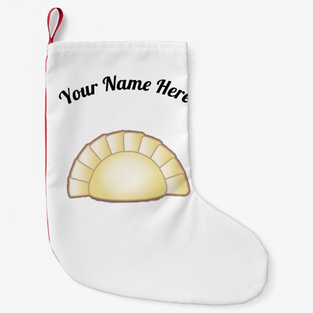 Petite Chaussette De Noël Pierogi Noël Stocking (Devant)