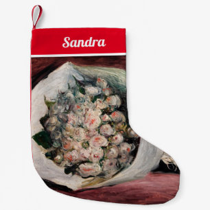 Petite Chaussette De Noël Pierre-Auguste Renoir - Bouquet dans une boîte