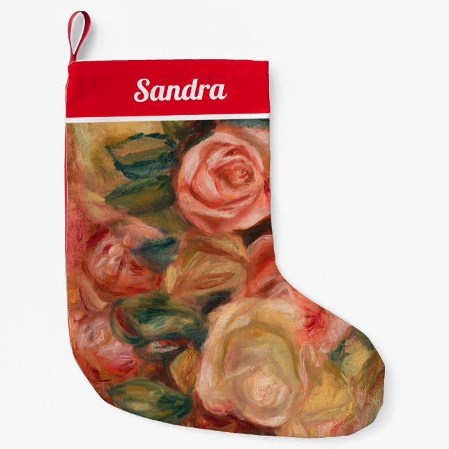 Petite Chaussette De Noël Pierre-Auguste Renoir - Rose (Devant)
