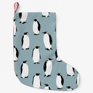 Petite Chaussette De Noël Pingouin Bird animal mignonne Motif