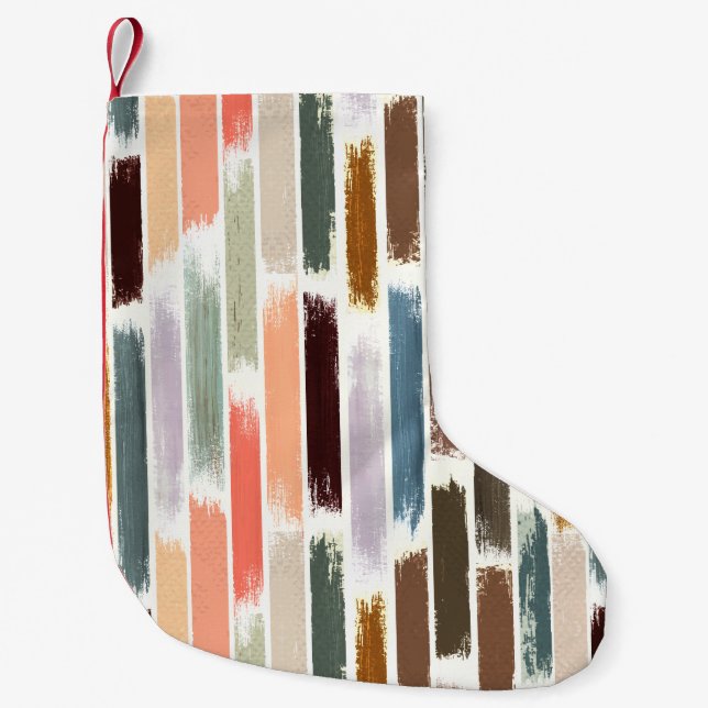 Petite Chaussette De Noël Pluie de couleurs 2 (Devant)