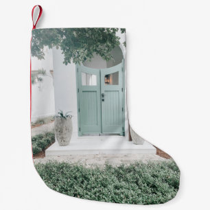 PETITE CHAUSSETTE DE NOËL PORTE FERMÉE EN JOURNÉE