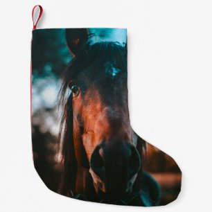 PETITE CHAUSSETTE DE NOËL PORTRAIT CHEVAL