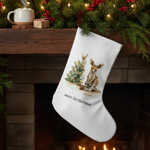 Petite Chaussette De Noël Premier Noël de Joey, coutume
