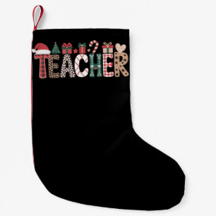 Petite Chaussette De Noël Professeur Noël Vie Enseigner Amour Inspirant 