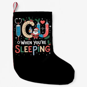 Petite Chaussette De Noël Quand vous dormez Drôle d'infirmière de réanimatio