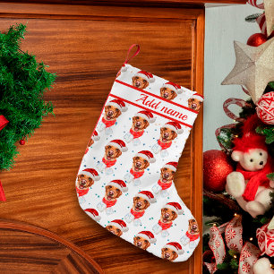 Petite Chaussette De Noël Race de chien Labrador Noël