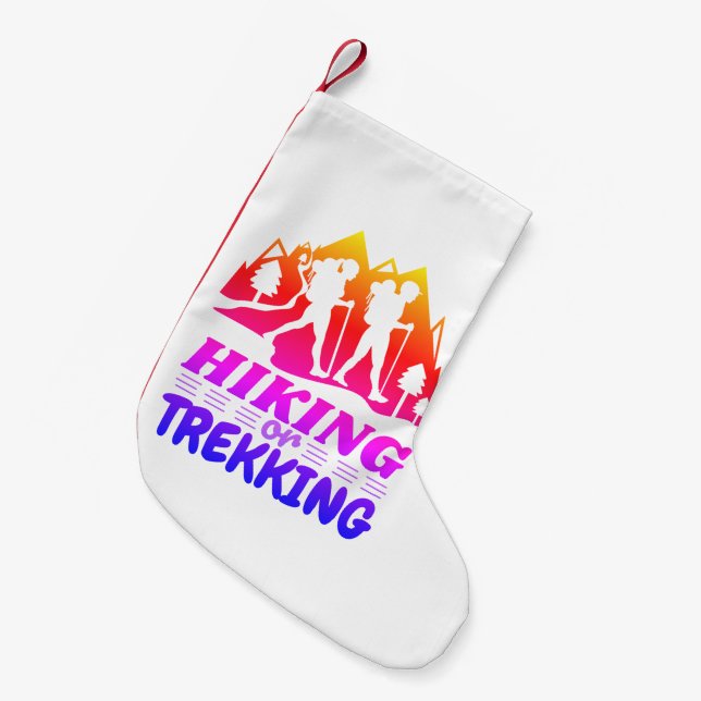 Petite Chaussette De Noël Randonnée ou trekking (Devant (Accrochage))