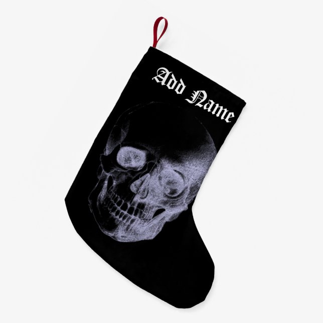 Petite Chaussette De Noël Rayon X du crâne (Devant (Accrochage))