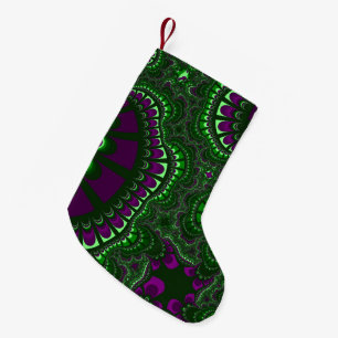 Petite Chaussette De Noël Remix vert pin