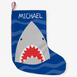 Petite Chaussette De Noël Réservation de Noël des requins
