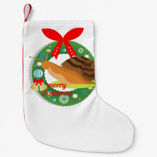 Petite Chaussette De Noël réserve d'escargots de noël