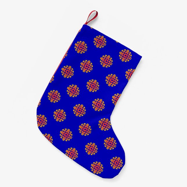 Petite Chaussette De Noël Rétro 1974-1986 (Devant (Accrochage))