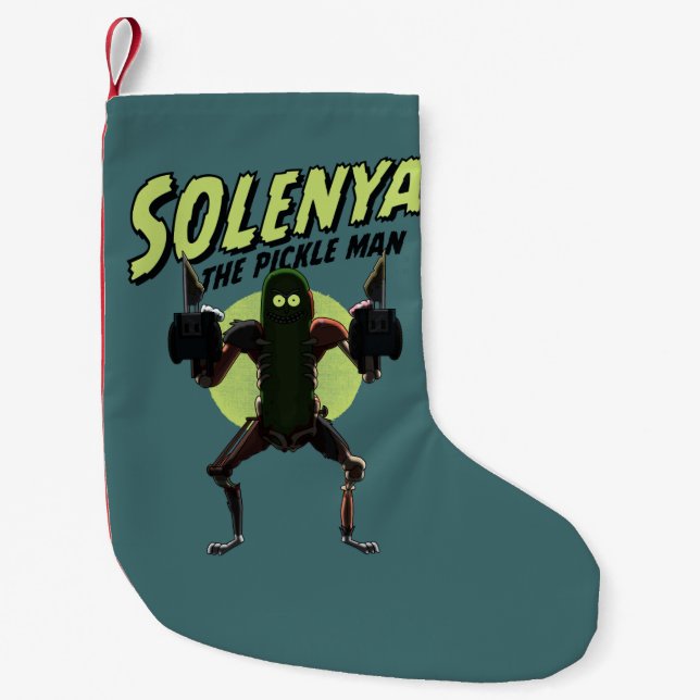 Petite Chaussette De Noël RICK ET MORTY™| Solenya - L'homme aux chicots (Devant)