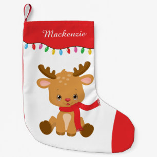 Petite Chaussette De Noël Rinder personnalisé