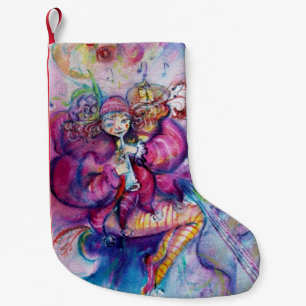 PETITE CHAUSSETTE DE NOËL ROBE MUSICALE AVEC OWL
